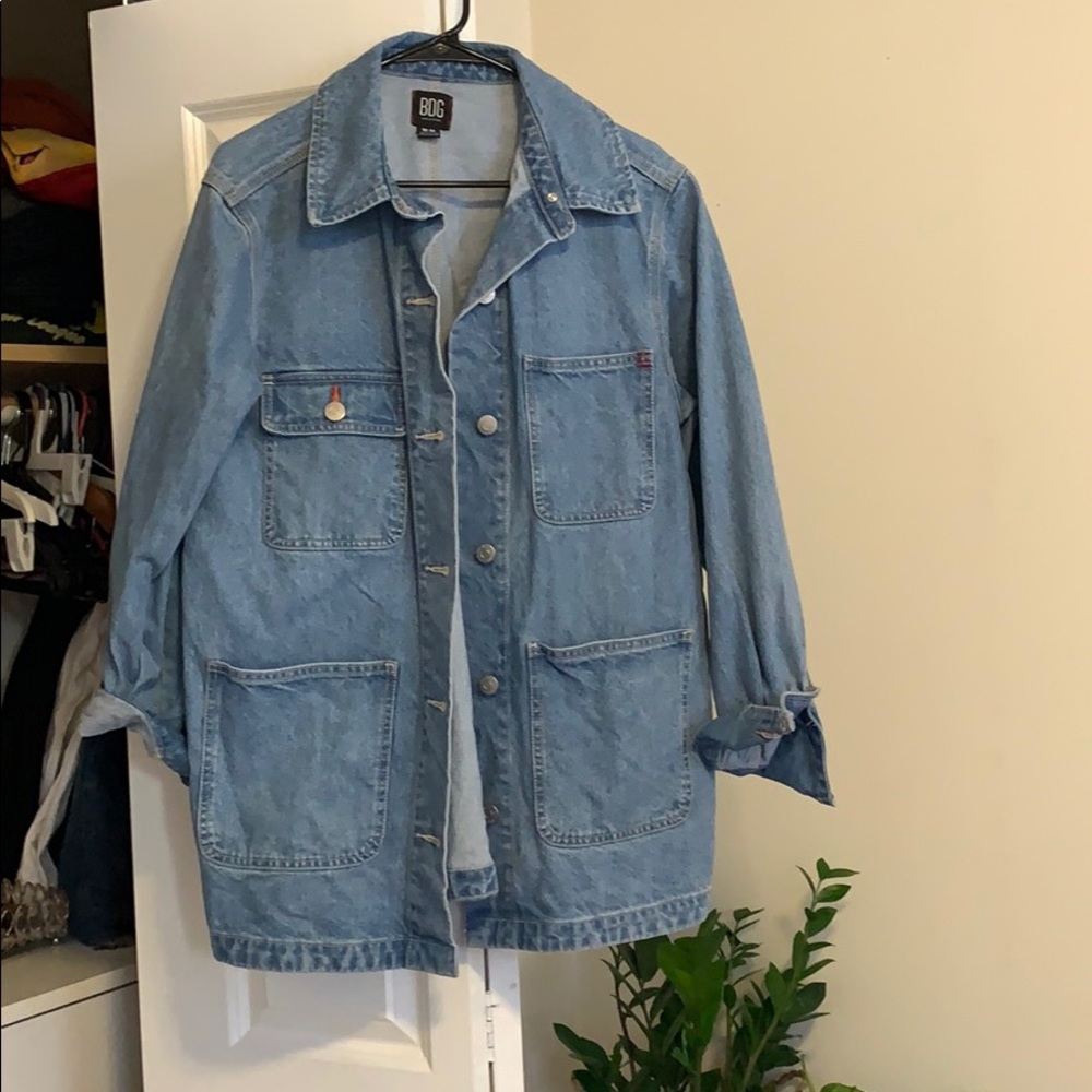 BDG denim chore coat